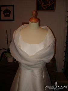 Cymbeline - Robe de mariée et son étole