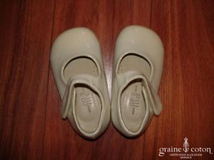 Babies (chaussures) vernies ivoire
