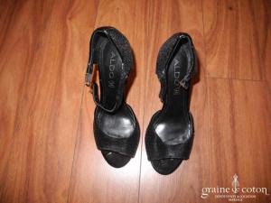 Aldo - Escarpins (chaussures) en pailettes noires