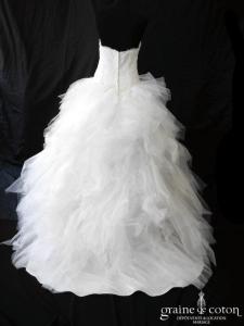 MS Moda - Fèvre (blanche coeur dentelle mouchoirs tulle taille basse bustier)