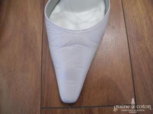 Perlato - Escarpins (chaussures) en cuir ivoire nacré