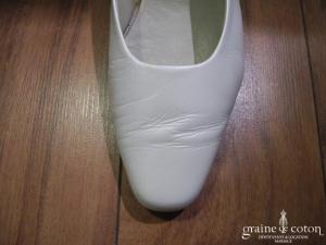 Cymbeline - Escarpins (chaussures) en cuir ivoire