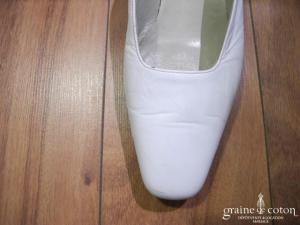 Lola - Escarpins (chaussures) en cuir blanc