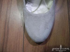 Georgia Rose - Escarpins Brenda (chaussures) en nubuck ivoire 