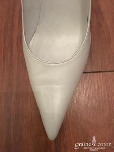 Kinza - Escarpins (chaussures) en cuir ivoire