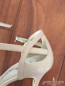 Julia - Escarpins (chaussures) en cuir ivoire bouts pointus