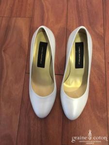 Linea Raffaëlli - Escarpins (chaussures) en cuir ivoire nacré