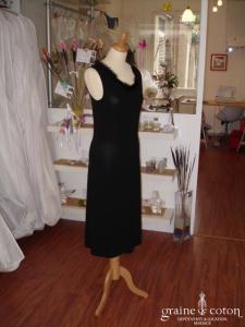 Moschino - Robe fourreau noire (non stocké en boutique, essayage sur demande)