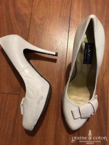 Lazio - Escarpins (chaussures) blancs fermés avec noeud