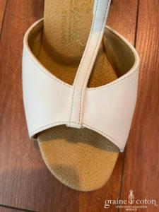 Dansport Ennglant - Escarpins (sandales) en cuir ivoire