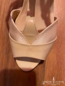 Repetto - Sandales Bambino rose poudrée  (chaussures satin vernis)