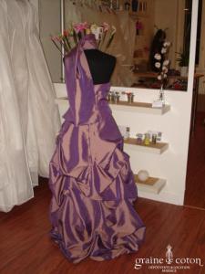 Fashion New York - Robe de soirée violette