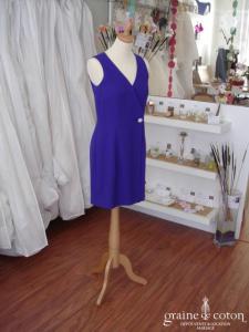 Kenar Petite - Robe violette (non stocké en boutique, essayage sur demande)