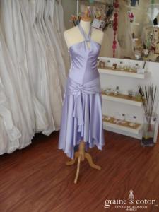 Miss MaMa - Robe de soirée violette (non stocké en boutique, essayage sur demande)