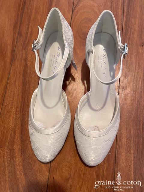 G Westerleigh Maggie - Escarpins en dentelle ivoire clair (chaussures)