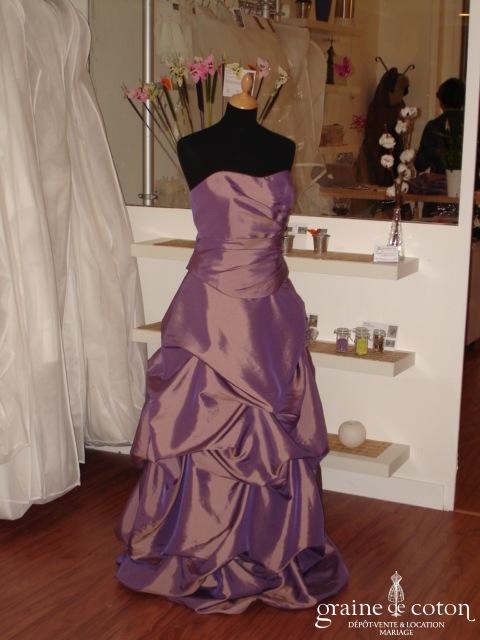 Fashion New York - Robe de soirée violette