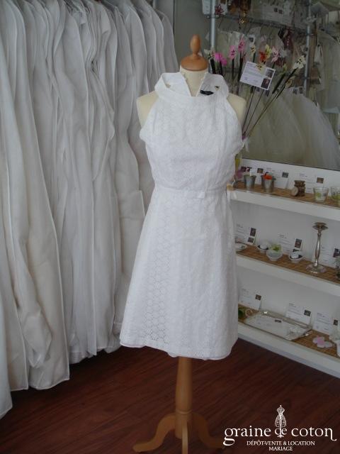 Tara Jarmon - Robe blanche en coton