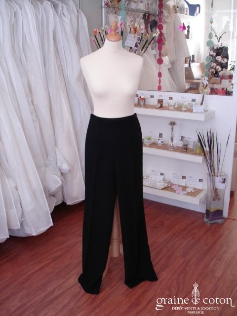 Zara - Pantalon à pli noir (non stocké en boutique, essayage sur demande)