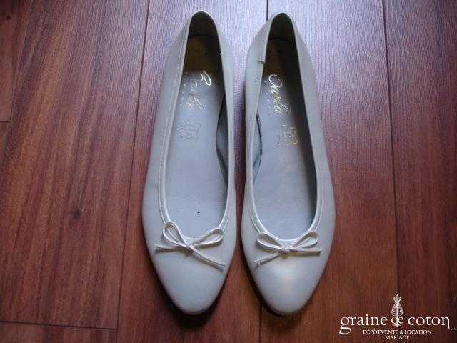 Carla Selvone - Ballerines (chaussures) nacrées ivoire