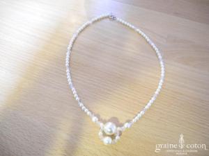 Création Bochet - Collier en perles nacrées