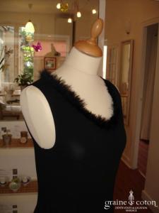 Moschino - Robe fourreau noire