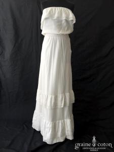 Delphine Manivet - Robe en coton blanc